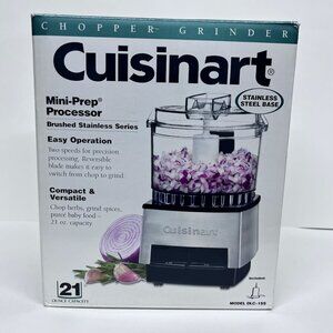 Cuisinart DLC-1SS Mini-Prep Food Processor - Stainless Steel